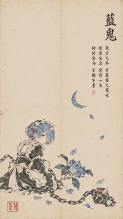 蓝发鬼女 - No.2