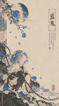 蓝发鬼女 - No.3